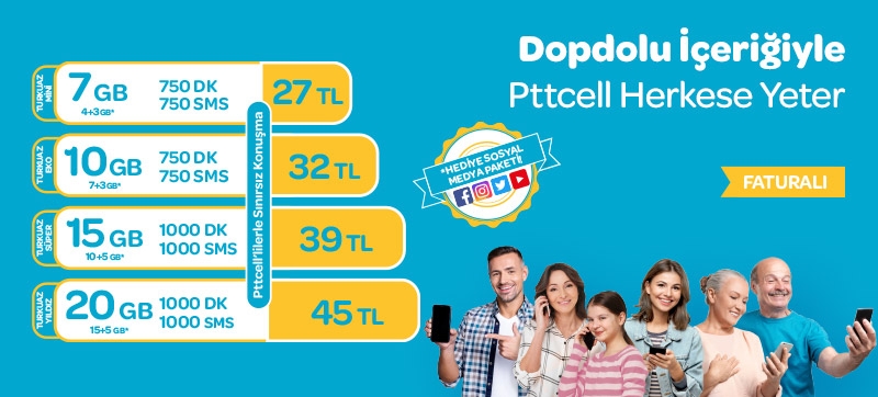 Pttcell Turkuaz Taahhütleri Kampanyası 
