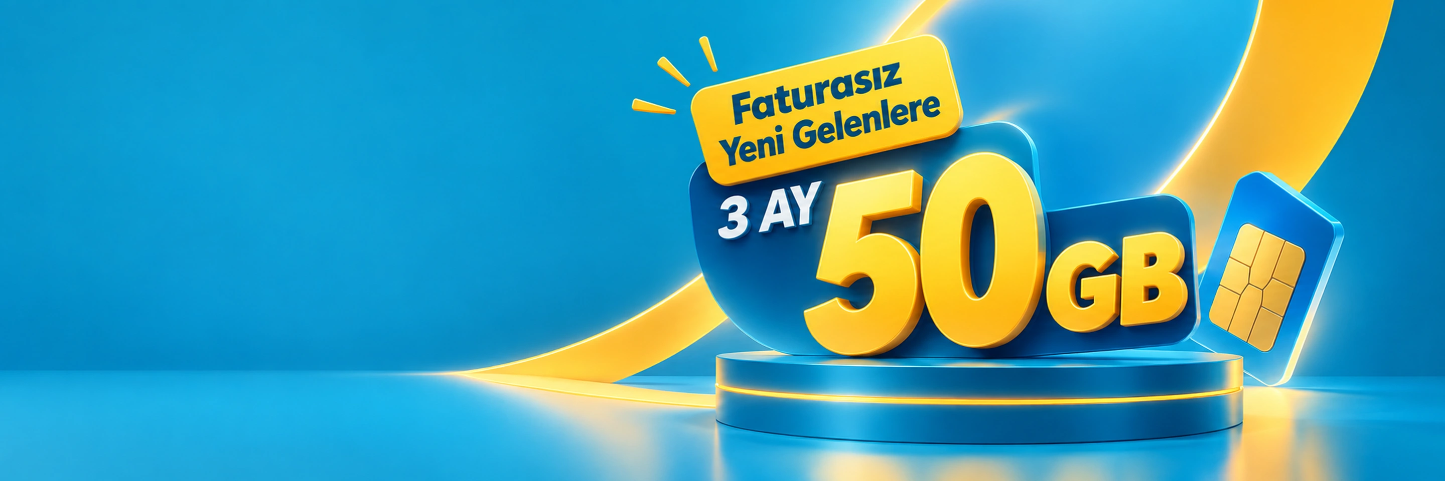 <p>Pttcell <span>3 AY&nbsp;</span>50GB Kampanyası</p>