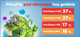 Pttcell Yeni Dünya Kampanyaları